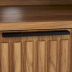 Mueble para TV Alyse con 2 cajones y 2 estantes (para TV de pantalla plana de hasta 65 pulgadas) - 60.4 x 15.6 x 24.8 pulg.