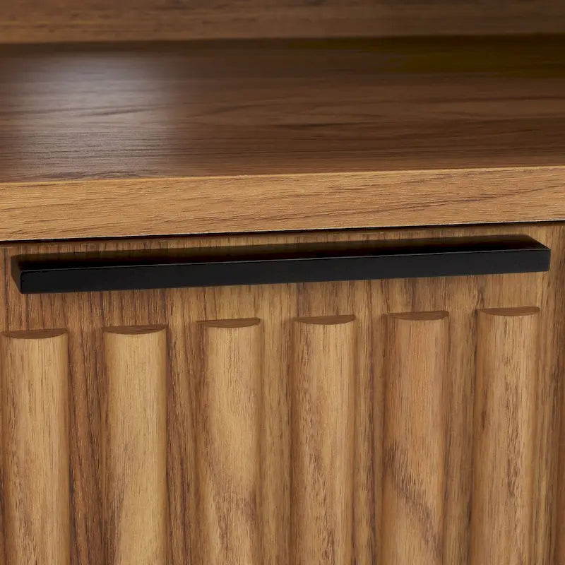 Mueble para TV Alyse con 2 cajones y 2 estantes (para TV de pantalla plana de hasta 65 pulgadas) - 60.4 x 15.6 x 24.8 pulg.