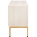 Mueble para TV Alyse con 2 cajones y 2 estantes (para TV de pantalla plana de hasta 65 pulgadas) - 60.4 x 15.6 x 24.8 pulg.