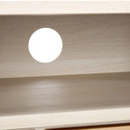 Mueble para TV Alyse con 2 cajones y 2 estantes (para TV de pantalla plana de hasta 65 pulgadas) - 60.4 x 15.6 x 24.8 pulg.
