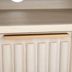 Mueble para TV Alyse con 2 cajones y 2 estantes (para TV de pantalla plana de hasta 65 pulgadas) - 60.4 x 15.6 x 24.8 pulg.
