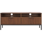 Mueble para TV Alyse con 2 cajones y 2 estantes (para TV de pantalla plana de hasta 65 pulgadas) - 60.4 x 15.6 x 24.8 pulg.