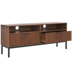 Mueble para TV Alyse con 2 cajones y 2 estantes (para TV de pantalla plana de hasta 65 pulgadas) - 60.4 x 15.6 x 24.8 pulg.