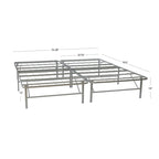 Base de Cama Plegable de Metal