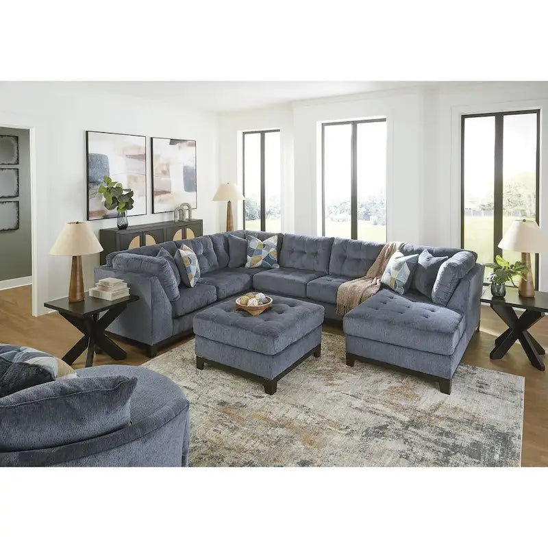 Otomana decorativa grande Maxon Place