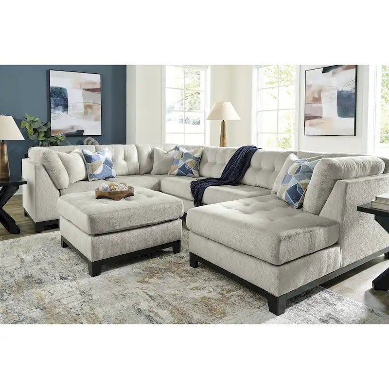 Otomana decorativa grande Maxon Place