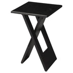 Mesa plegable Hammond negra hecha a mano (India)