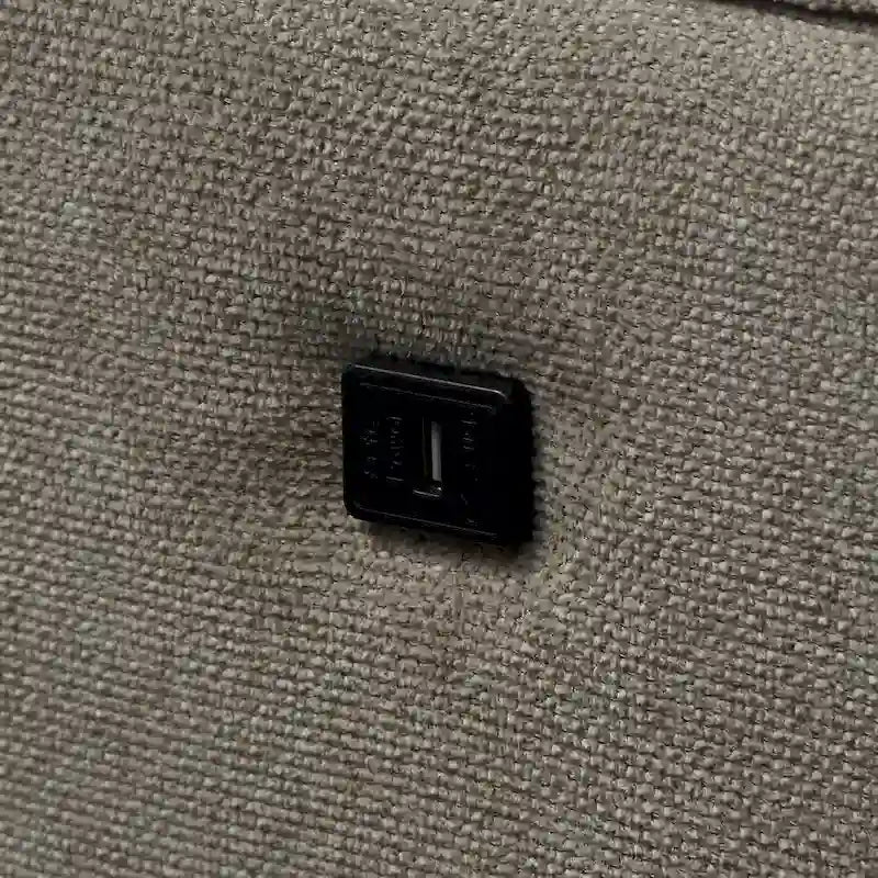 Sofá biplaza de 2 plazas, carga USB