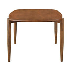 Mesa de comedor de madera maciza de nogal