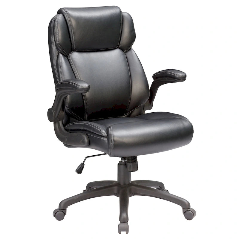 Sillón Ejecutivo Ergonómico de Respaldo Alto Atlas con Reposabrazos Acolchados