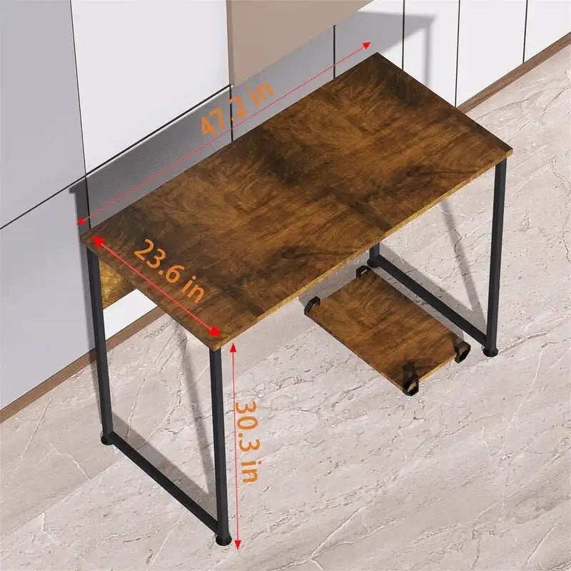 Escritorio pequeño de estilo moderno y sencillo