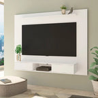 Mueble de TV flotante con múltiples compartimentos de almacenamiento para televisores de hasta 70 pulgadas, Centro de entretenimiento con almacenamiento