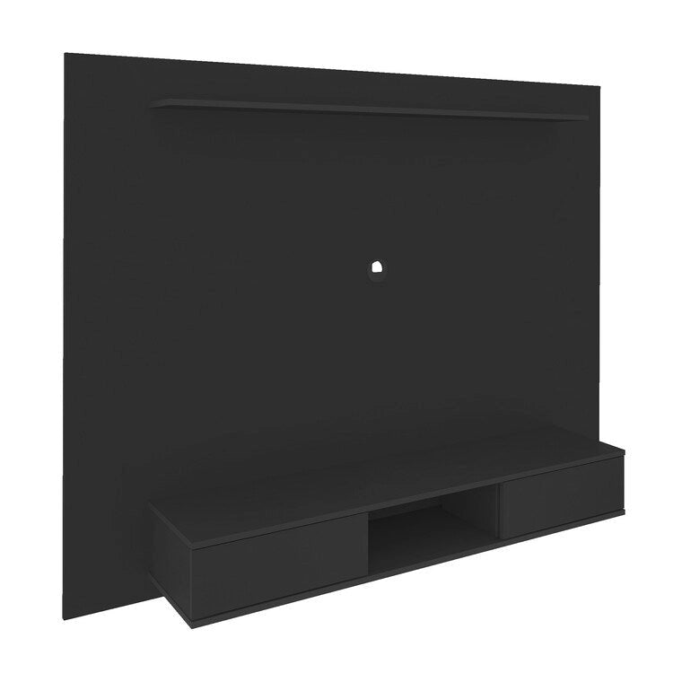 Mueble de TV flotante con múltiples compartimentos de almacenamiento para televisores de hasta 70 pulgadas, Centro de entretenimiento con almacenamiento