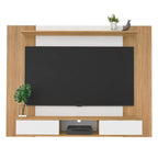 Mueble de TV flotante con múltiples compartimentos de almacenamiento para televisores de hasta 70 pulgadas, Centro de entretenimiento con almacenamiento