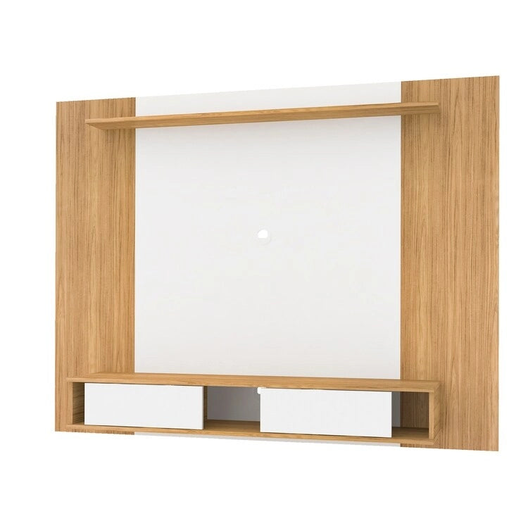 Mueble de TV flotante con múltiples compartimentos de almacenamiento para televisores de hasta 70 pulgadas, Centro de entretenimiento con almacenamiento