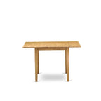 Mesa de comedor rectangular con sillas de tela de lino Limelight, roble