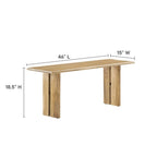 Mesa de comedor de madera de 60 pulgadas