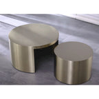 Mesa de centro anidable
