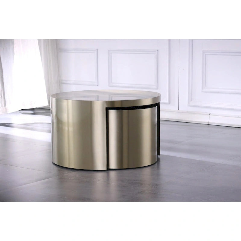 Mesa de centro anidable