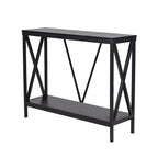 Soporte para Acuario de Acero con Bastidor en X de 40/55 Galones, Negro