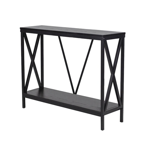Soporte para Acuario de Acero con Bastidor en X de 40/55 Galones, Negro
